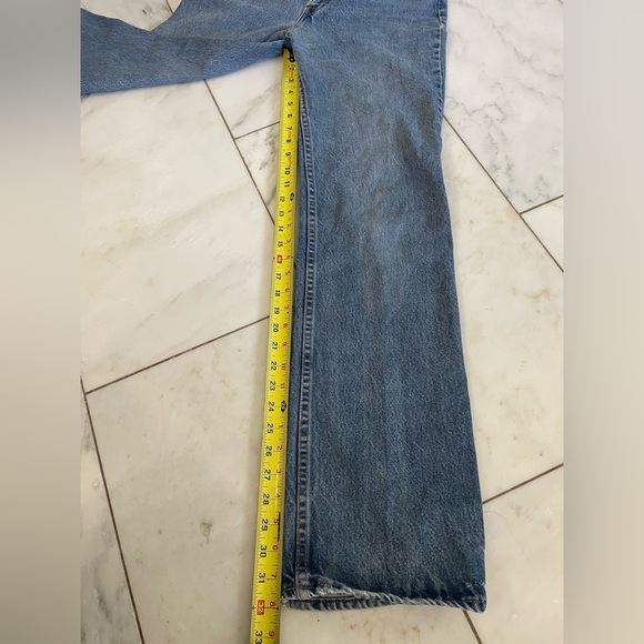 Vintage Levi’s orange tag denim jeans size 9 (waist 25) medium wash EUC - Picture 5 of 11